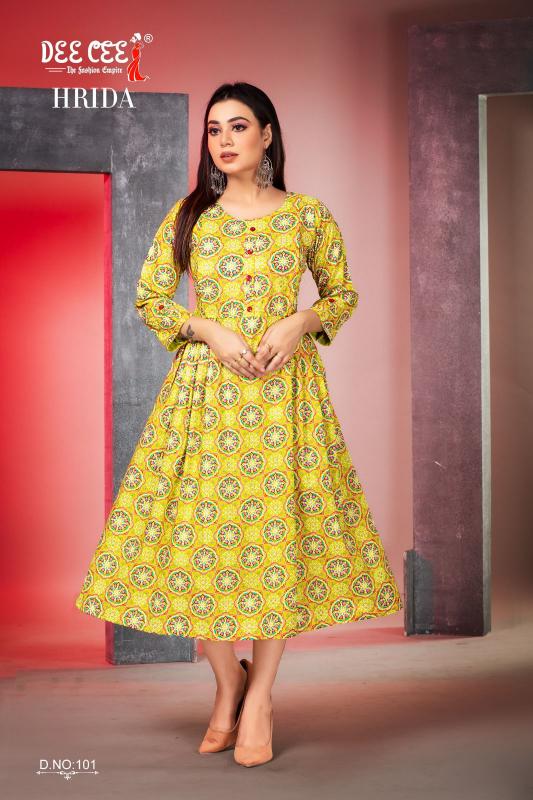 DEECEE HRIDA Kurti Wholesale catalog