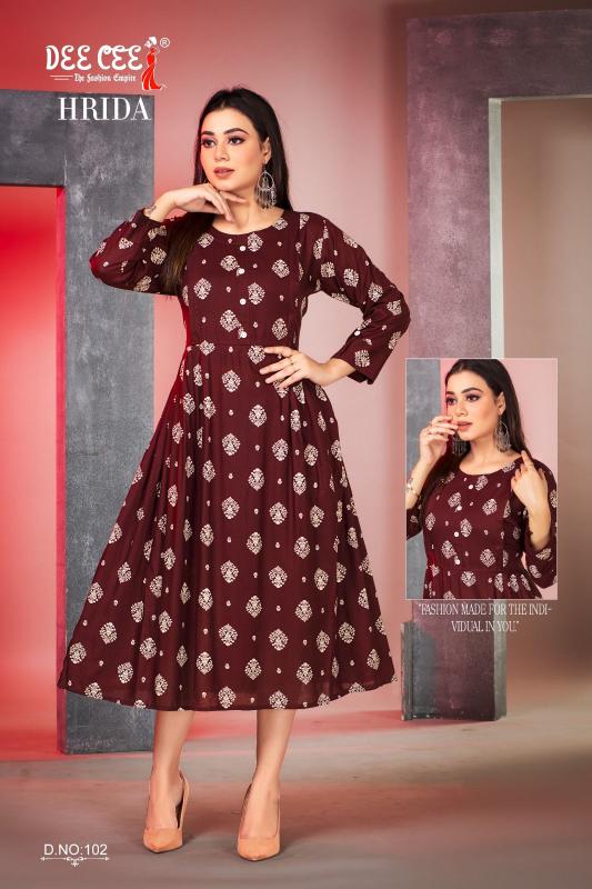 DEECEE HRIDA Kurti Wholesale catalog