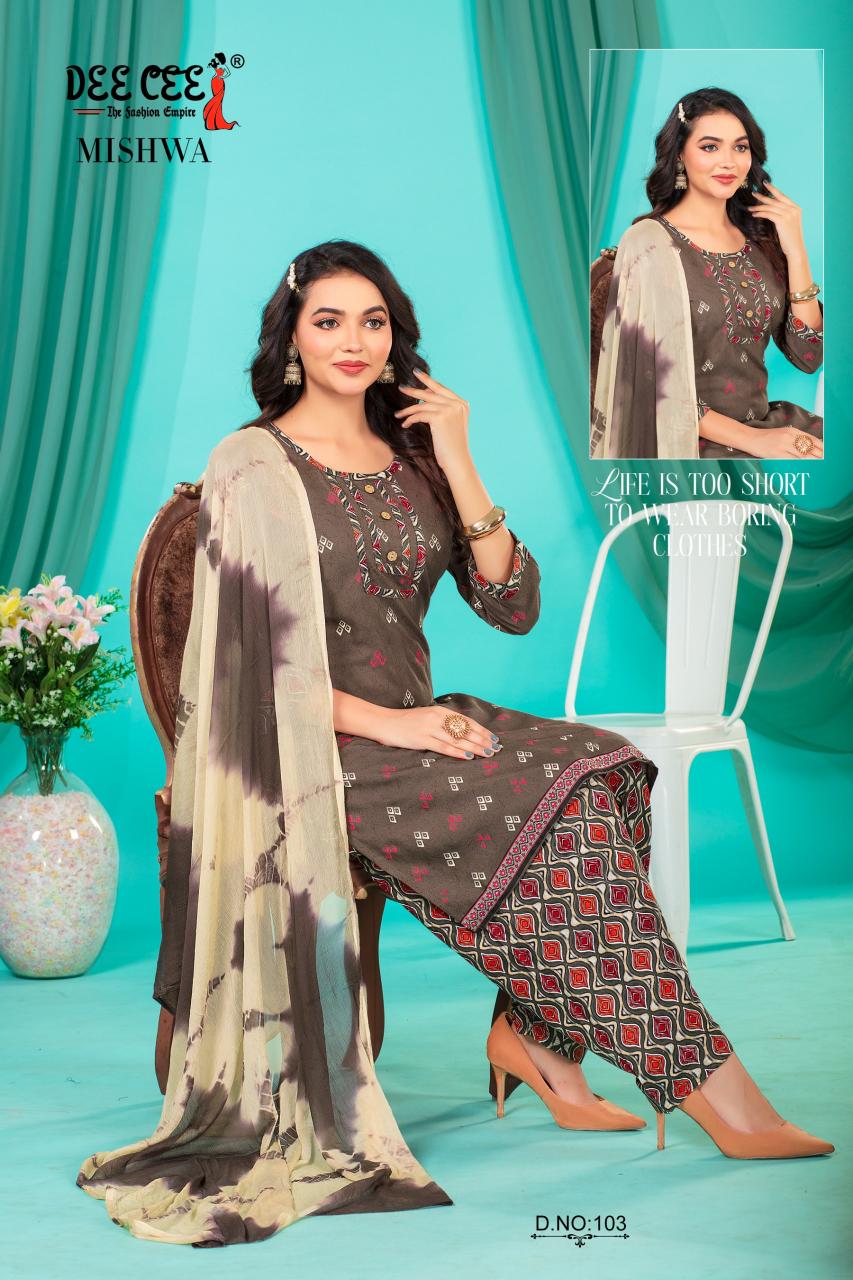 DEECEE MISHWA Kurti Wholesale catalog