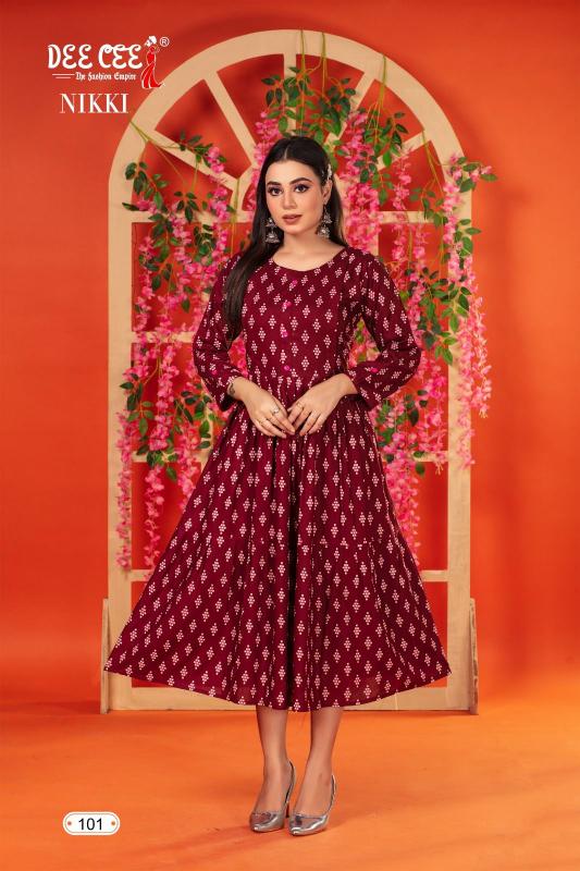 DEECEE NIKKI Kurti Wholesale catalog