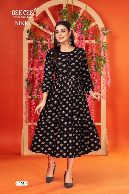 DEECEE NIKKI Kurti Wholesale catalog