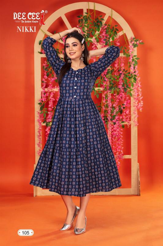 DEECEE NIKKI Kurti Wholesale catalog