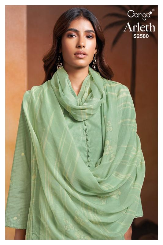 Ganga ARLETH 2580 Dress Materials Wholesale catalog