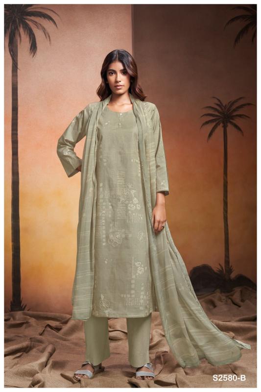 Ganga ARLETH 2580 Dress Materials Wholesale catalog