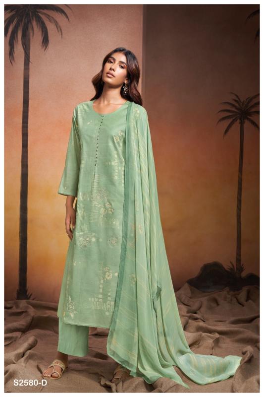 Ganga ARLETH 2580 Dress Materials Wholesale catalog