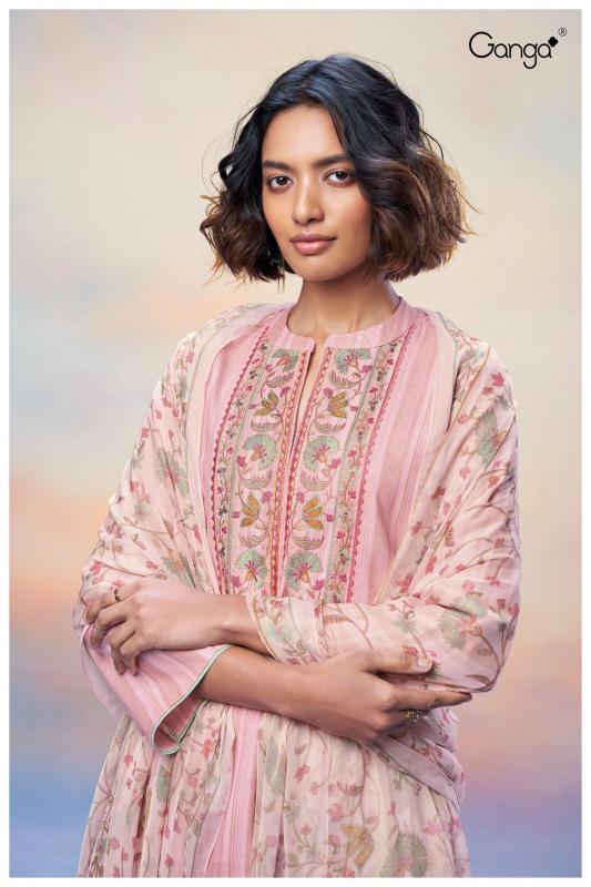 Ganga BHARGAVI 2604 Dress Materials Wholesale catalog