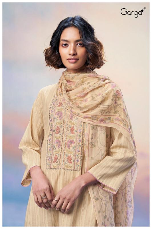 Ganga BHARGAVI 2604 Dress Materials Wholesale catalog