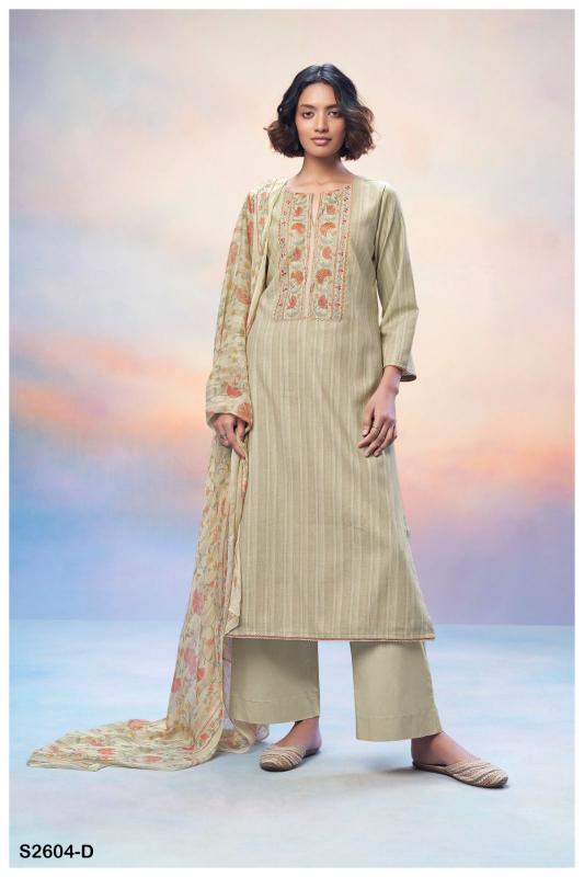 Ganga BHARGAVI 2604 Dress Materials Wholesale catalog