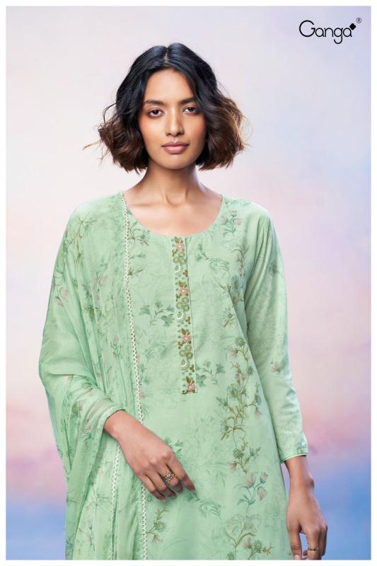 Ganga DHITYA 2714 Dress Materials Wholesale catalog