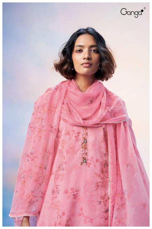 Ganga DHITYA 2714 Dress Materials Wholesale catalog