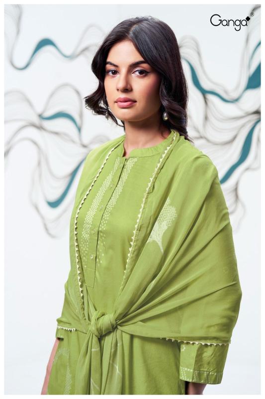 Ganga EMMELINE 2560 Dress Materials Wholesale catalog