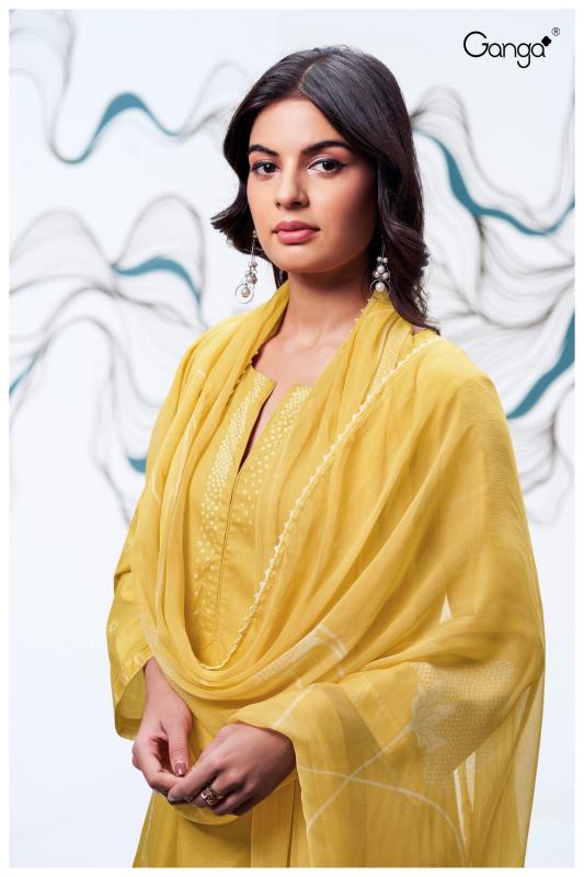 Ganga EMMELINE 2560 Dress Materials Wholesale catalog