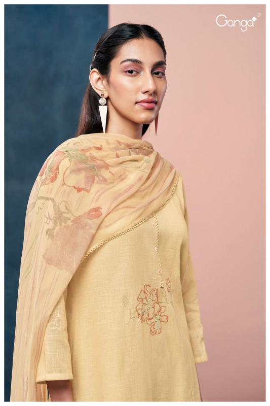 Ganga EVIN 2561 Dress Materials Wholesale catalog
