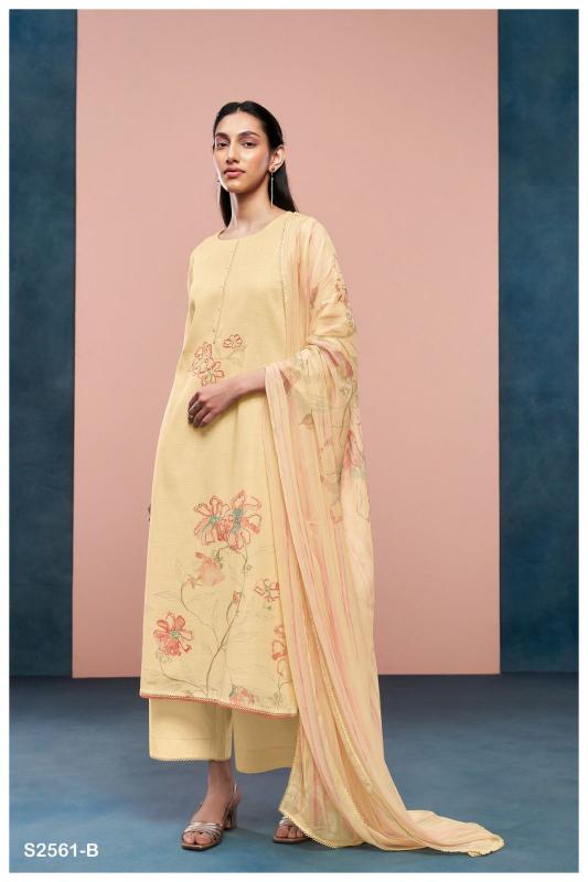 Ganga EVIN 2561 Dress Materials Wholesale catalog