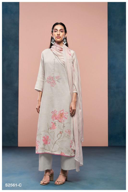 Ganga EVIN 2561 Dress Materials Wholesale catalog