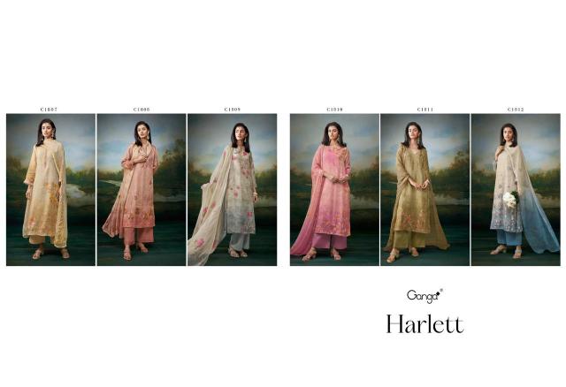 Ganga HARLETT Dress Materials Wholesale catalog