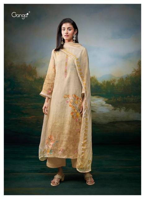 Ganga HARLETT Dress Materials Wholesale catalog