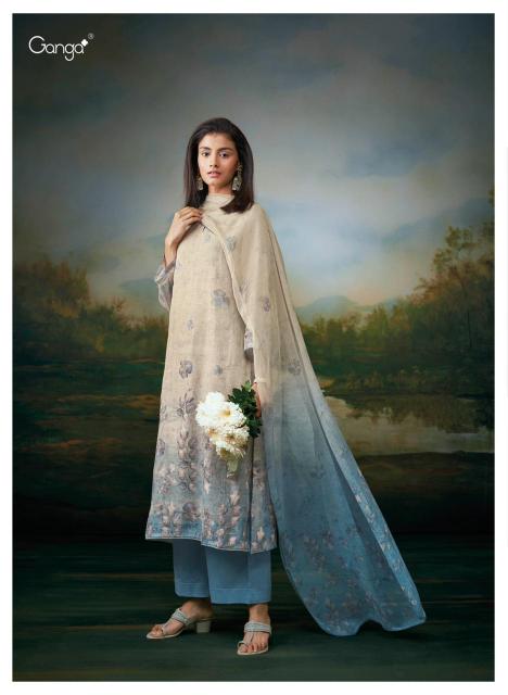 Ganga HARLETT Dress Materials Wholesale catalog