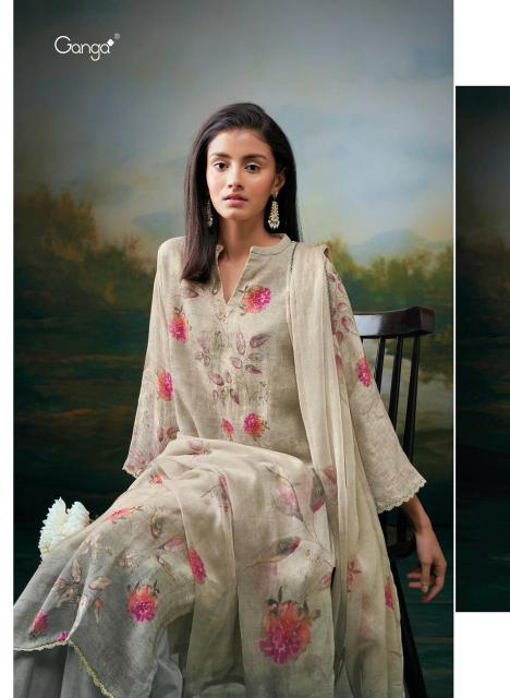 Ganga HARLETT Dress Materials Wholesale catalog