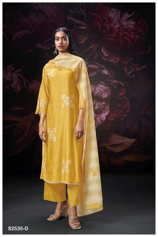 Ganga HUVISHKA 2535 Dress Materials Wholesale catalog