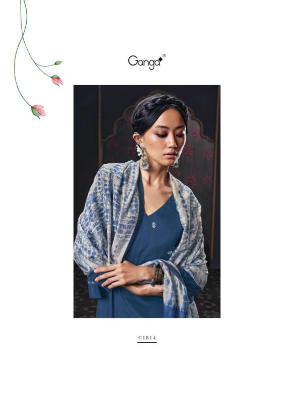 Ganga IZARA Dress Materials Wholesale catalog