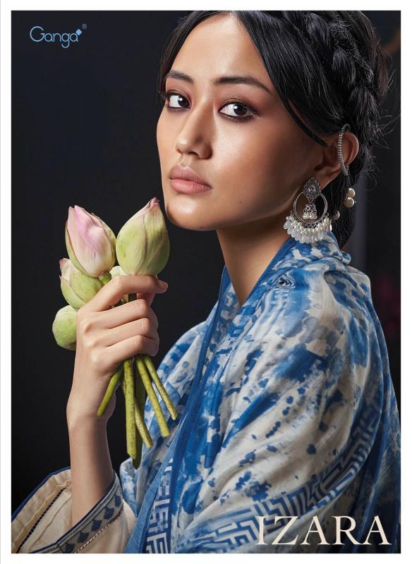 Ganga IZARA Dress Materials Wholesale catalog