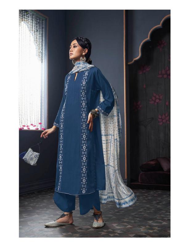 Ganga IZARA Dress Materials Wholesale catalog