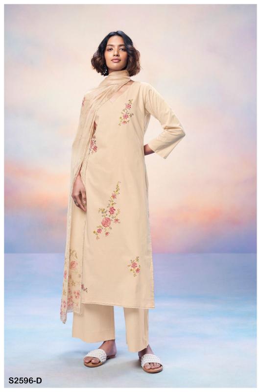 GANGA NUHAA 2596 Dress Materials Wholesale catalog