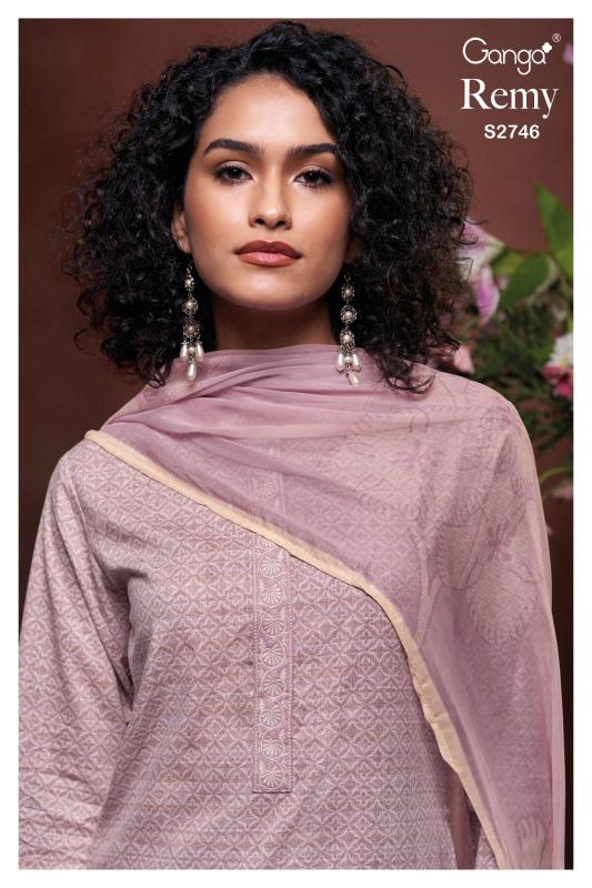 GANGA REMY 2746 Dress Materials Wholesale catalog