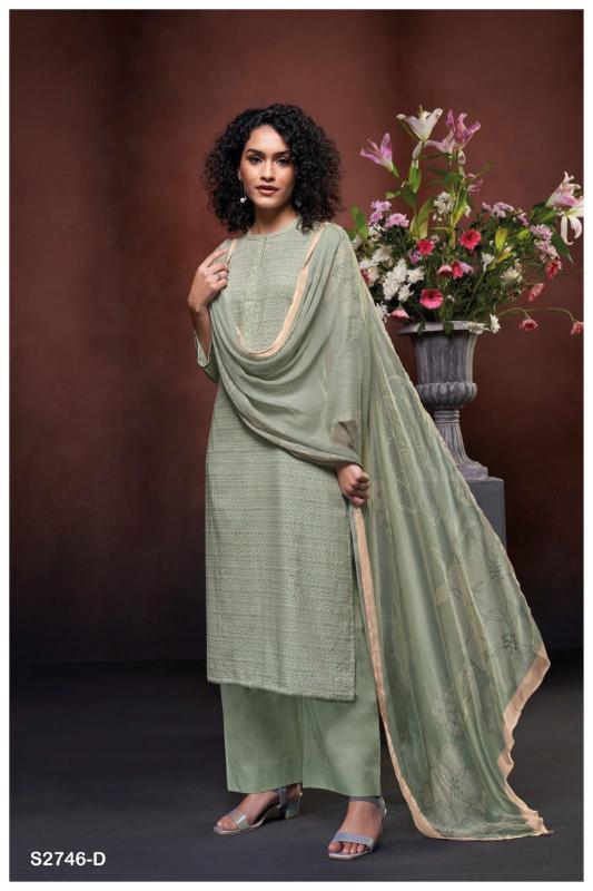 GANGA REMY 2746 Dress Materials Wholesale catalog