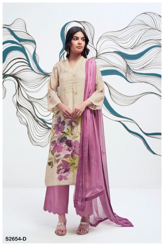 GANGA WINONA 2654 Dress Materials Wholesale catalog