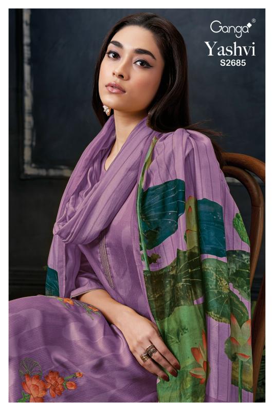 Ganga YASHVI 2685 Dress Materials Wholesale catalog
