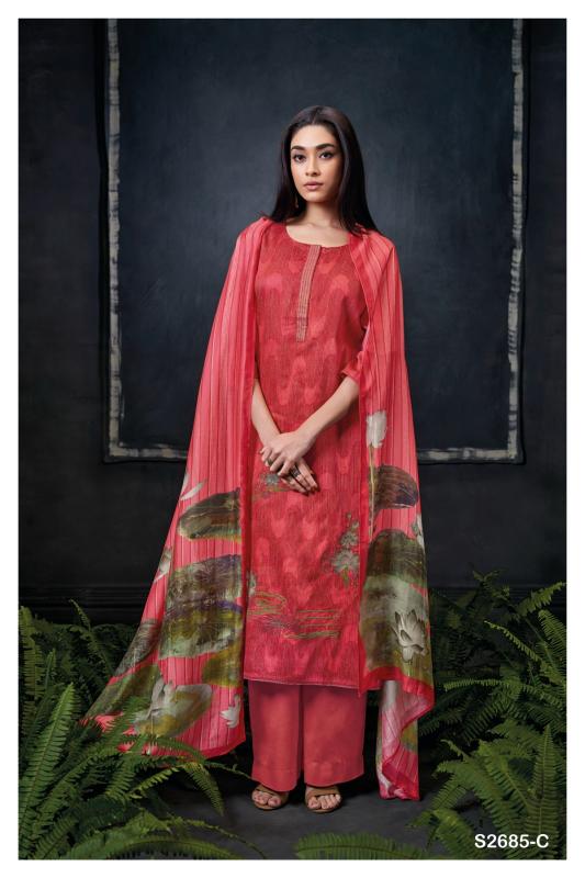 Ganga YASHVI 2685 Dress Materials Wholesale catalog