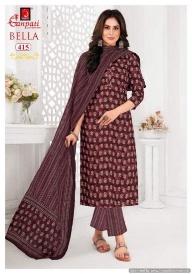 Ganpati Bella Vol-4 – Kurti Pant With Dupatta - Wholesale Catalog