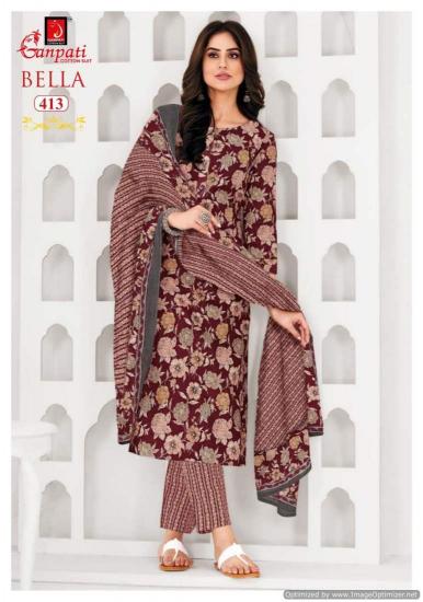 Ganpati Bella Vol-4 – Kurti Pant With Dupatta - Wholesale Catalog
