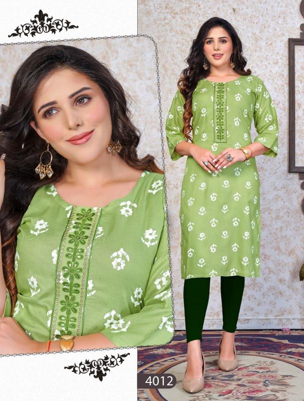 GOLDEN SWEET PIXIE-2 Kurti Wholesale catalog