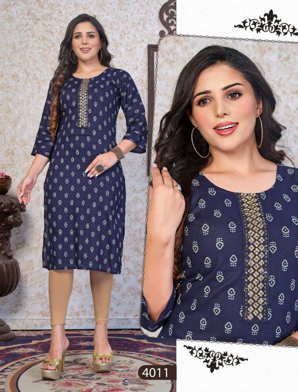 GOLDEN SWEET PIXIE-2 Kurti Wholesale catalog