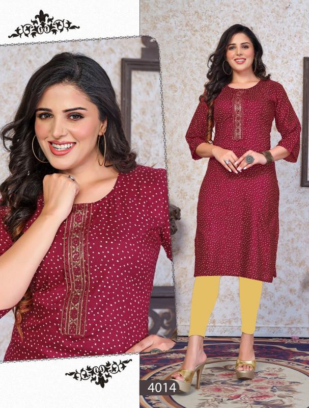 GOLDEN SWEET PIXIE-2 Kurti Wholesale catalog