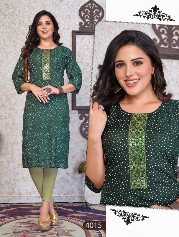 GOLDEN SWEET PIXIE-2 Kurti Wholesale catalog