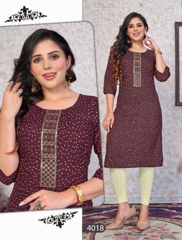 GOLDEN SWEET PIXIE-2 Kurti Wholesale catalog