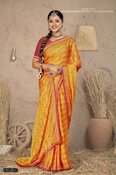 INDER SILK MILLS GOOGLE 6883 Saree Wholesale catalog