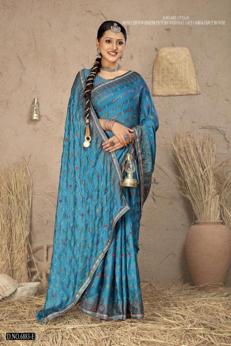 INDER SILK MILLS GOOGLE 6883 Saree Wholesale catalog