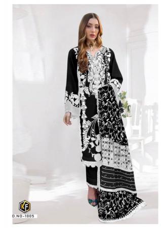 Keval Roha Black And White Vol-1 Kurti Pant With Dupatta Wholesale Catalog