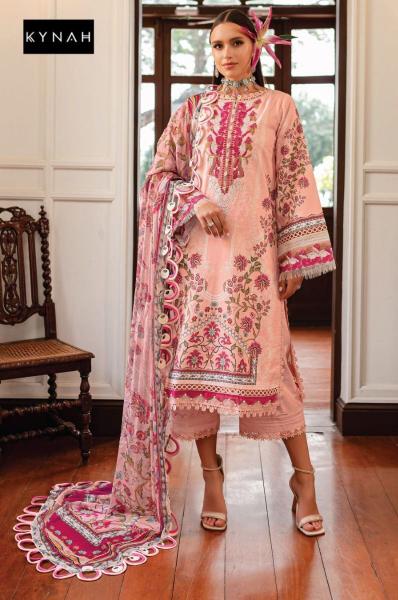 Kynah 2163 Cotton Dupatta Salwar Kameez Wholesale catalog
