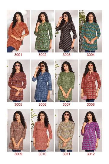 Laado Zara Vol-3 – Short Tops - Wholesale Catalog