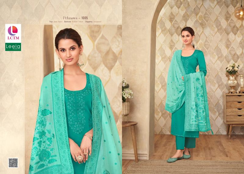 Lctm Leela Pehnawa Jam Satin Dress Material Wholesale catalog