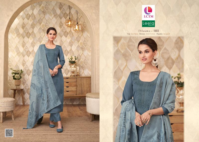 Lctm Leela Pehnawa Jam Satin Dress Material Wholesale catalog