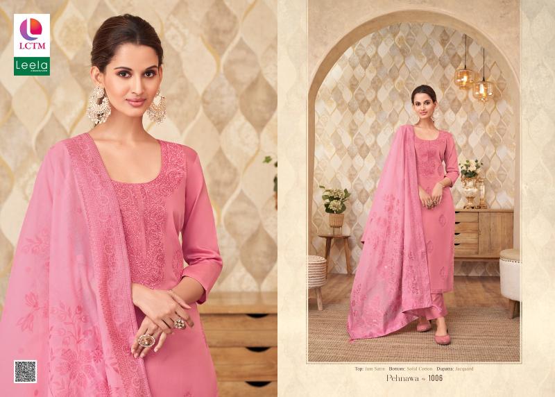 Lctm Leela Pehnawa Jam Satin Dress Material Wholesale catalog