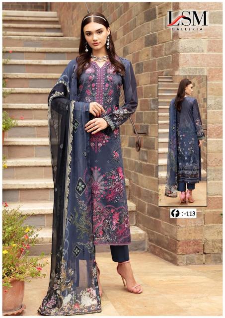Lsm Firdous Queen Vol 11 Heavy Lawn Cotton Dress Material Wholesale catalog