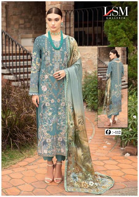 Lsm Firdous Queen Vol 11 Heavy Lawn Cotton Dress Material Wholesale catalog